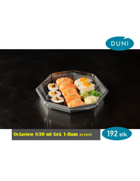 Octaview 830 ml Grå 1-Rum 