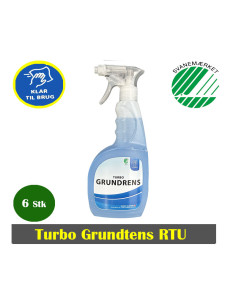 Grundrens Turbo RTU 6 x 750 ml. Sprayflaske. - 