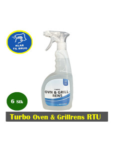 Turbo Oven & Grillrens RTU 750 ml. Sprayflaske.