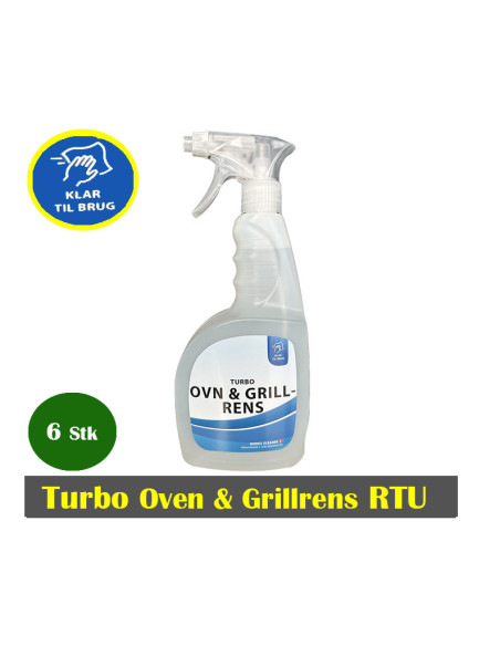 Turbo Oven & Grillrens RTU 750 ml. Sprayflaske.