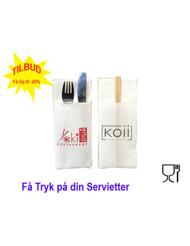 Tryk Servietter Logo tryk