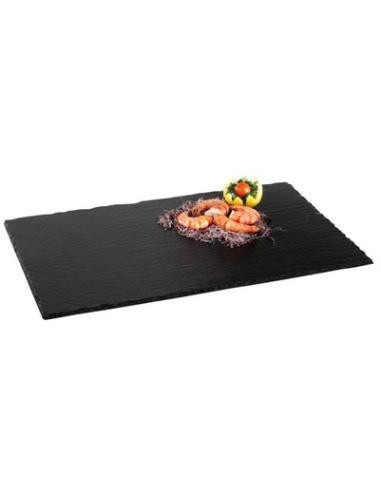 Serveringsplade skifer 1/3 GN 32.5x17.5cm - 