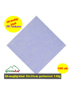 Universal cloth 140gr Blue 38x38cm 100pc/box - 
