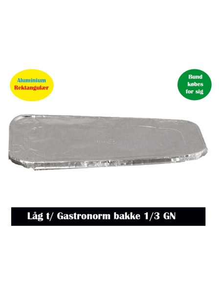Lid for Foil tray ½ form "S"  2720mll 10pc/pack - 