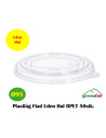 Glass Smoothie Pulsar (LID) Flat w/cross 32x50pc/box - 
