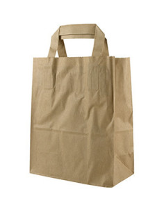 Bærepose Papir 3L Brun 400stk/kar - 