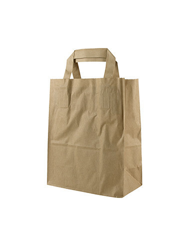Bærepose Papir 3L Brun 400stk/kar - 