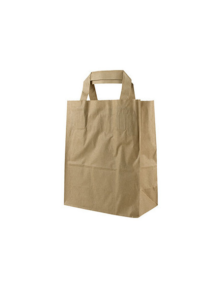 Bærepose Papir 3L Brun 400stk/kar - 