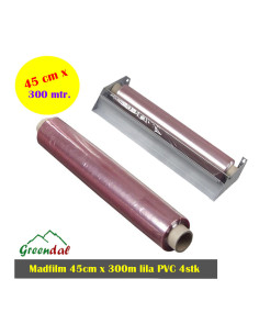 Madfilm 45cmx300m PVC 4 stk.