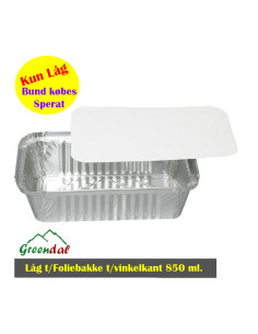 copy of Foil tray w/ rolll.edge 140ml 14x100pc/box - 