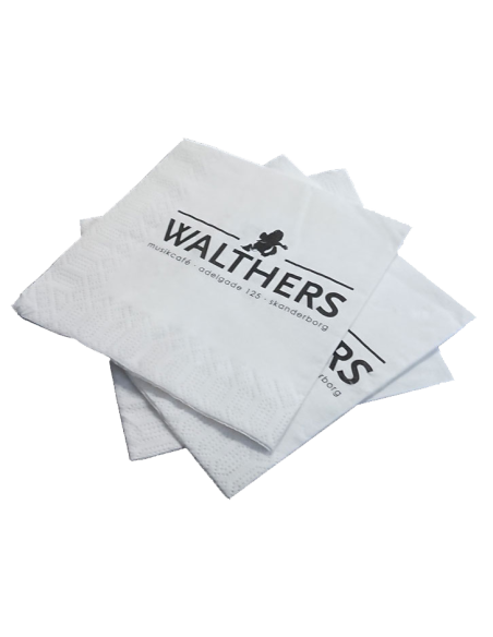 Printed napkins 24x24cm 2-layer - 