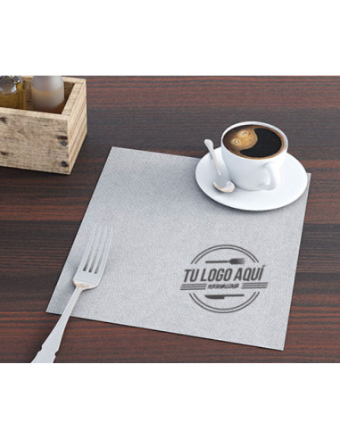 Servietter med tryk 33x33cm 1-lags - 