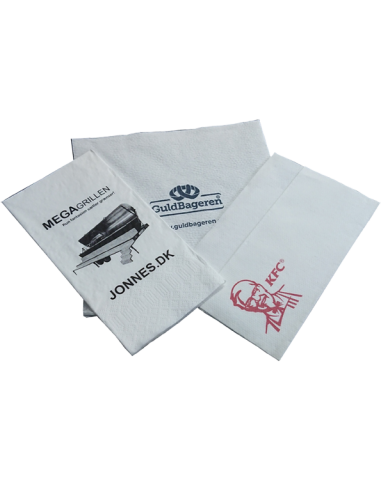 Printed napkins 33x33cm 2-layer - 