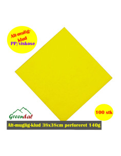 Universalklud 145gr Gul 38x38cm 100stk/pak -