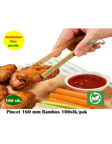 Pincet 160 mm Bambus