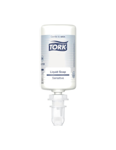 Sæbe Tork Sensitiv Flydende S4 hvid 424701 6X1L