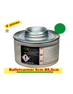 uffetvarmer 6cm Ø8,5cm 6 timer