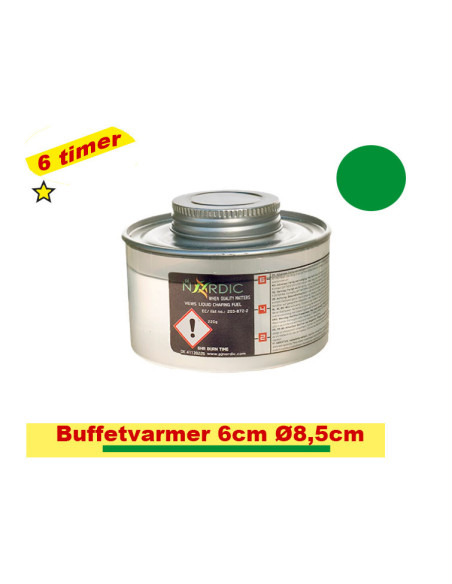 uffetvarmer 6cm Ø8,5cm 6 timer