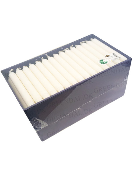 Kronelys Ren Stearin 8 timer 150stk/pak - 