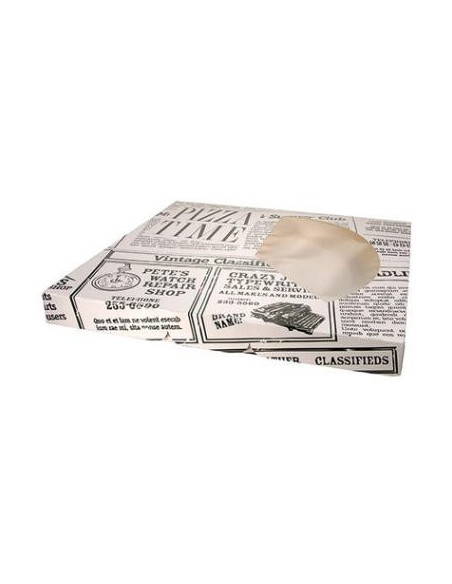 Pizzaslice neutral carton w/ buck edges - 