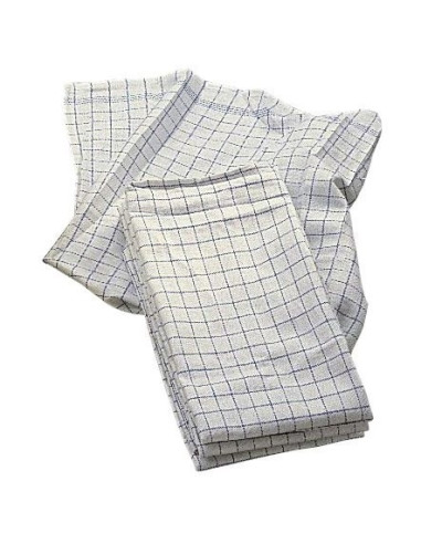 Chef's pieces 50x100cm White/Blue 6pc/pack - 