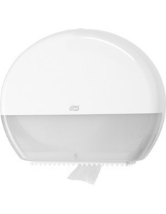 Dispenser Tork Jumbo T1 hvid t/toiletpapir -  2