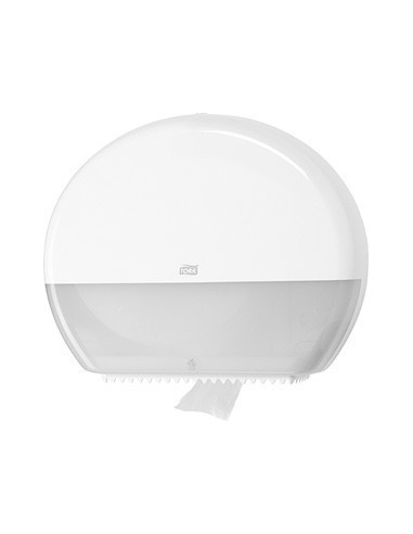 Dispenser Tork Jumbo T1 hvid t/toiletpapir - 