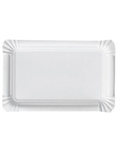 Sausage tray Cardboard 13x20cm White 500pc/pack - 