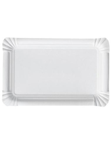 Sausage tray Cardboard 13x20cm White 500pc/pack - 