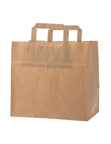 Bærepose Papir 13L Brun 250stk/kar - 