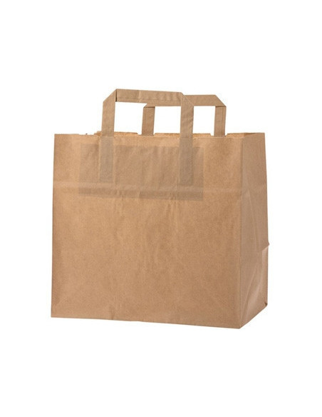 Bærepose Papir 13L Brun 250stk/kar - 