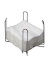 Napkin holder silver t/Coffee/Lunch napkins - 