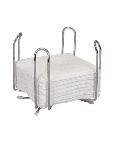 Napkin holder silver t/Coffee/Lunch napkins - 