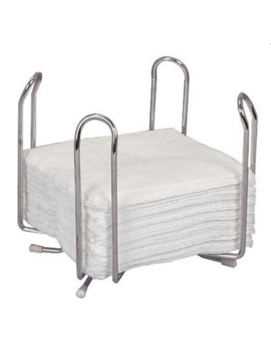 Napkin holder silver t/Coffee/Lunch napkins - 