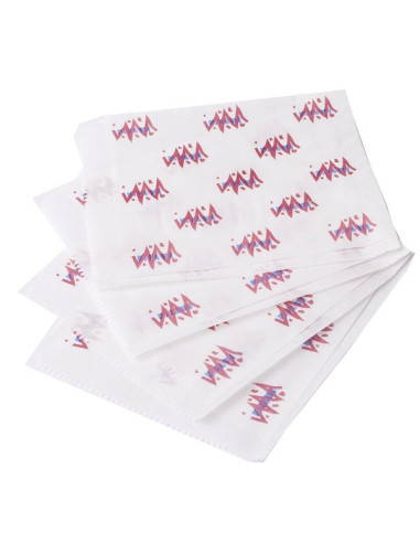 Burger pocket Foodline white large 15x18cm 1000pc/box - 