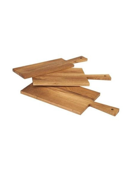 Serveringsplanke med håndtag 30x12x1.7cm - 