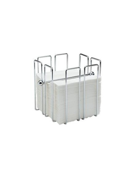 Napkin holder 19x19cm including barbell - 