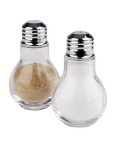 Salt og peber strøer sæt Ø6xH10cm - 