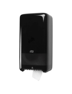 Dispenser Tork MidSize Twin T6 black t/toilet paper - 