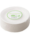 Tallerken Hvid Pap 15cm 20x100stk/kar - 