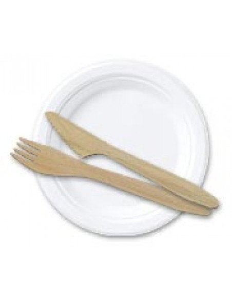 Plate White Cardboard 15cm 20x100pc/box - 