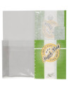 Snack bag with round large, green - 