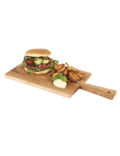 Serveringsplanke med håndtag 30x22x1.7cm - 