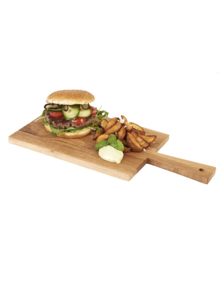 Serveringsplanke med håndtag 30x22x1.7cm - 