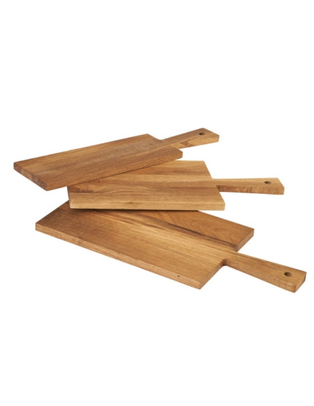 Serveringsplanke med håndtag 35x22x1.7cm - 