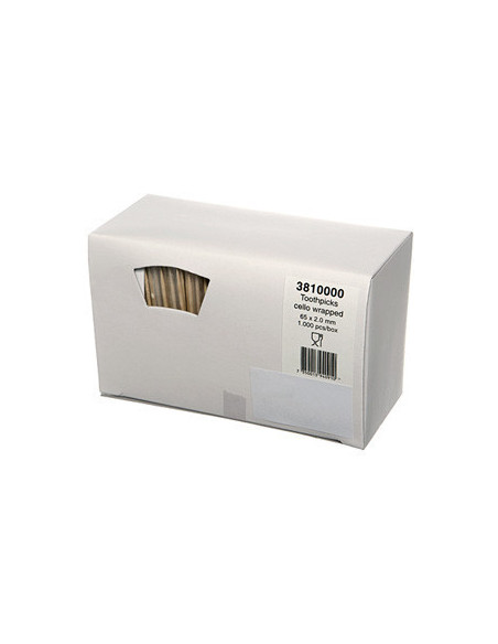 Toothpicks wrapped 1000pc/pack - 