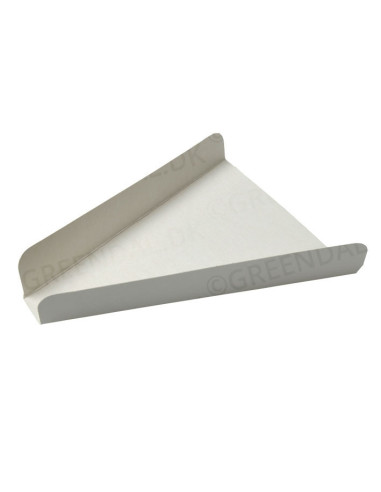 Pizzaslice neutral karton m/ bukkekanter - 
