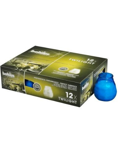 Light bowls blue 70 hours 12pc/pack - 