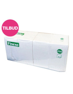 Napkin Duni 40x40cm 3-layer 1/4 fold 1000pc/box -  2