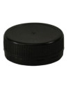 Flaske Bobby (LÅG) ø38mm sort HDPE 250stk/pak - 